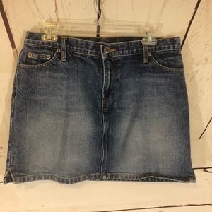 Arizona Denim Jean Mini Skirt sz 9